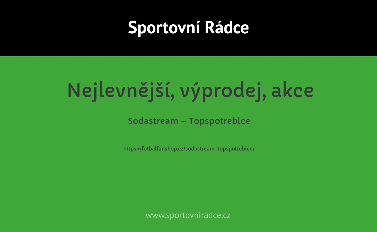 Sodastream – Topspotrebice