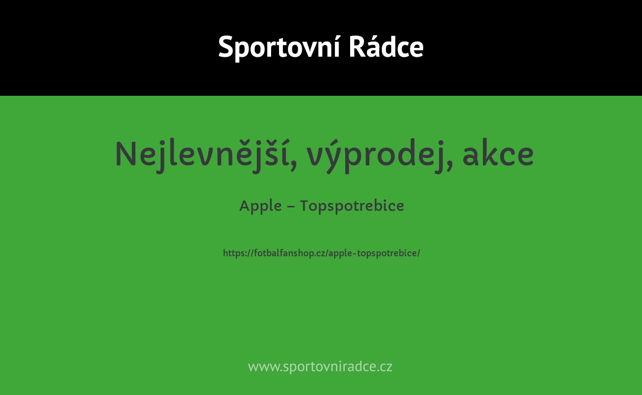 Apple – Topspotrebice