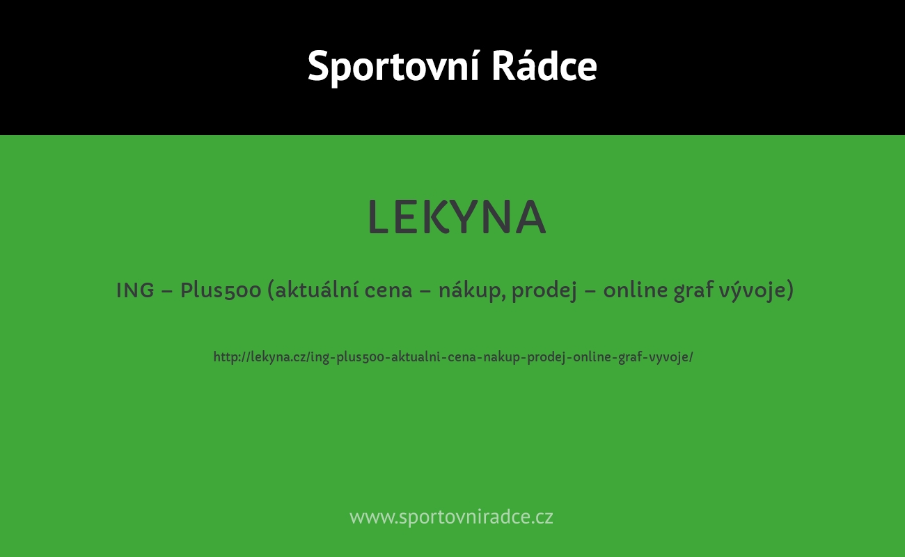 ING – Plus500 (aktuální cena – nákup, prodej – online graf vývoje)