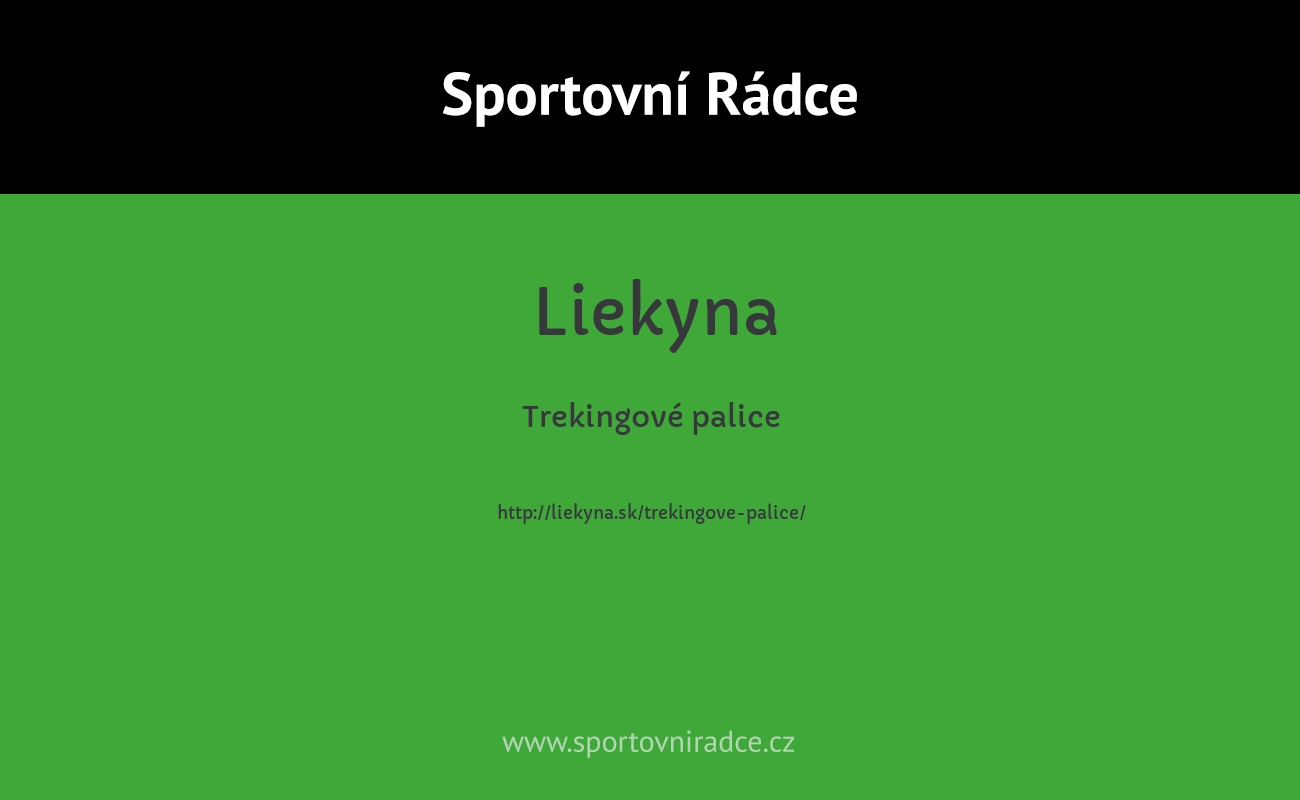 Trekingové palice